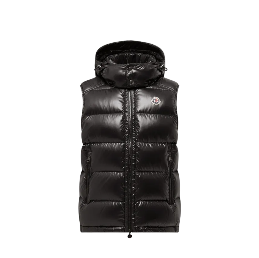 Moncler Puffer Vest Black